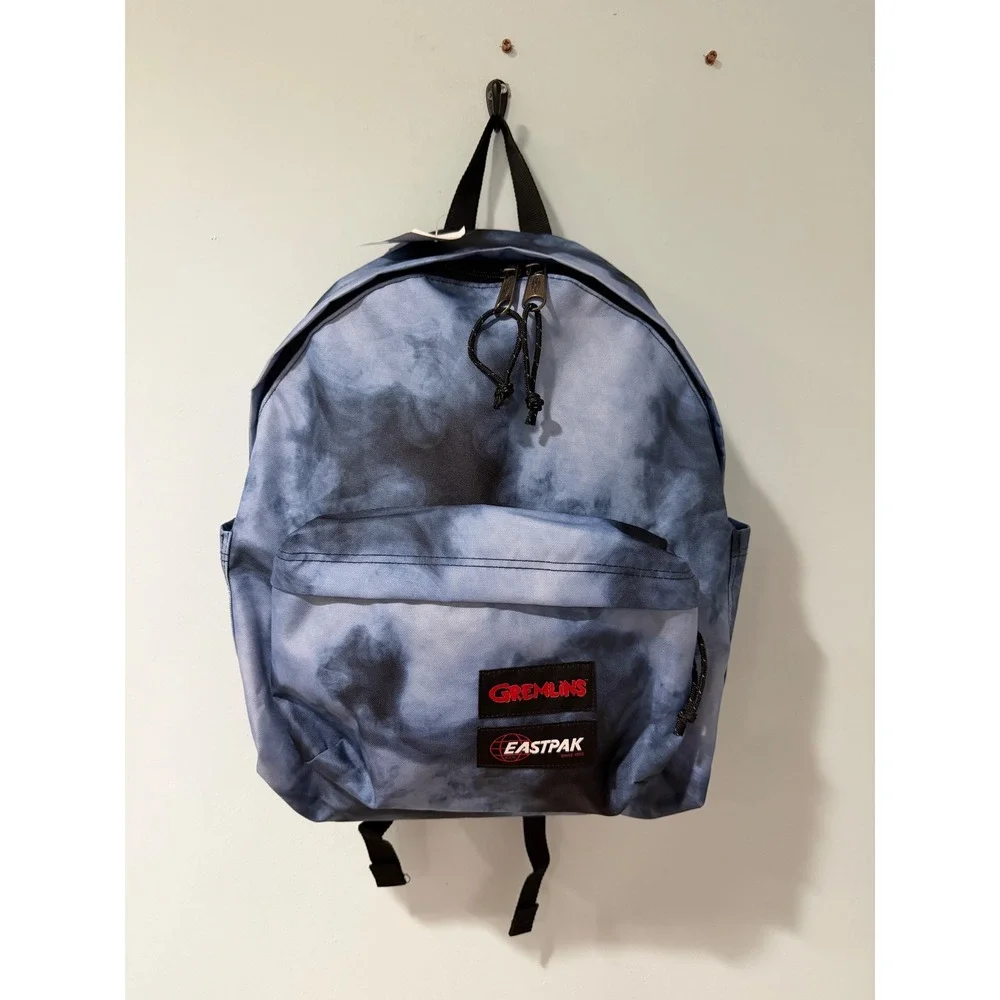 Eastpak x Gremlins Day Pak'r Backpack Blue Clouds Tie Dye 14 Laptop Bag EK0A5BG4